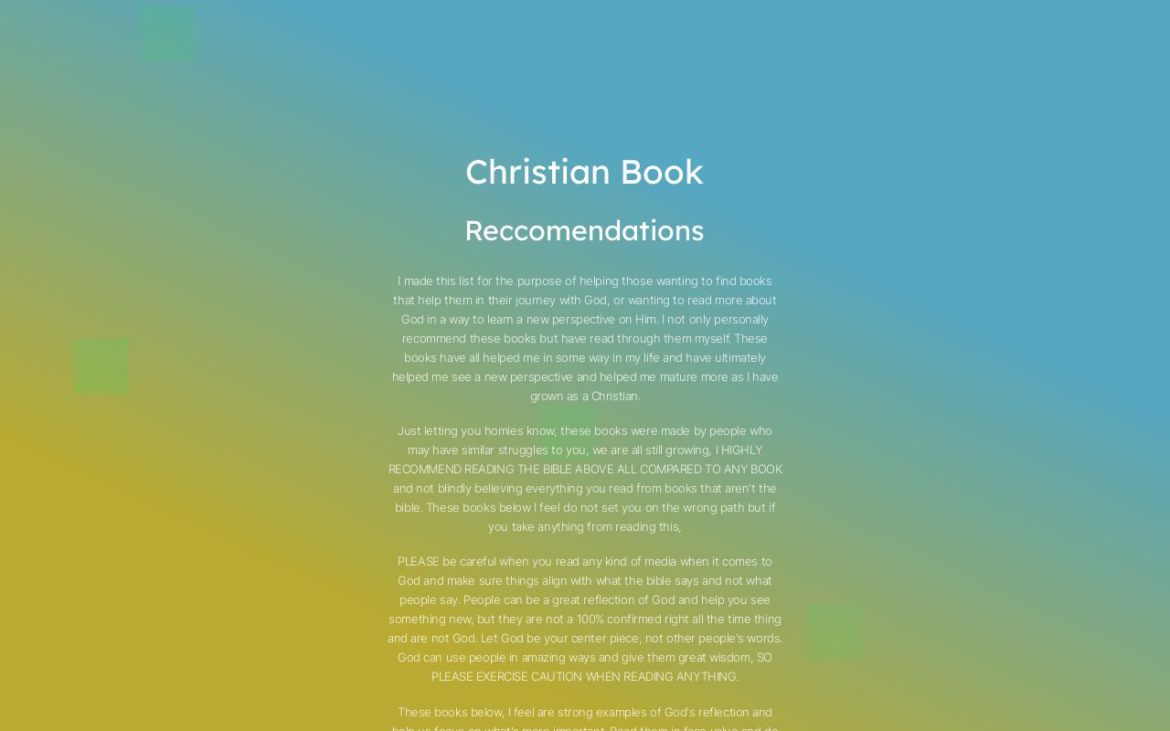 christian-book-recommendations